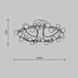 Lustra TESSARA MOD081CL-L36G3K