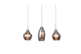 Lustra AMBER MILANO 3 CHROME AZ2149