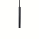 Lustra Ultrathin Sp1 Small Square Nero 194202 Lucente - Home & Lighting