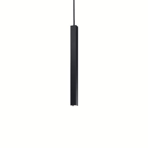 Lustra Ultrathin Sp1 Small Square Nero 194202 Lucente - Home & Lighting