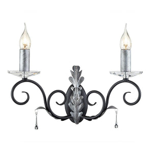 Aplica Amarilli Aml2 Blk/Sil Lucente - Home & Lighting