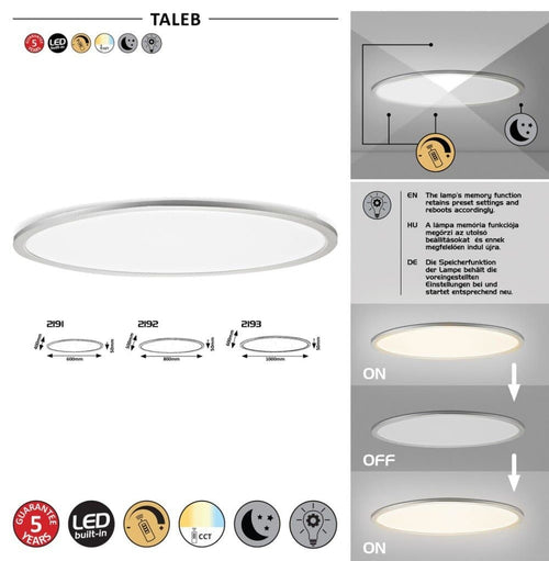 Plafoniera TALEB 2191 Lucente - Home & Lighting