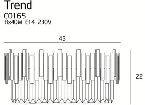 Plafoniera Trend C0165 Lucente - Home & Lighting