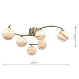 Lustra ATIYA ATI6475-07 Lucente - Home & Lighting