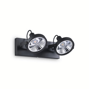 Aplica Glim Pl2 Nero 200248 Lucente - Home & Lighting