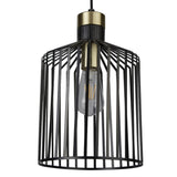 Lustra Bird Cage 9413Bk Lucente - Home & Lighting