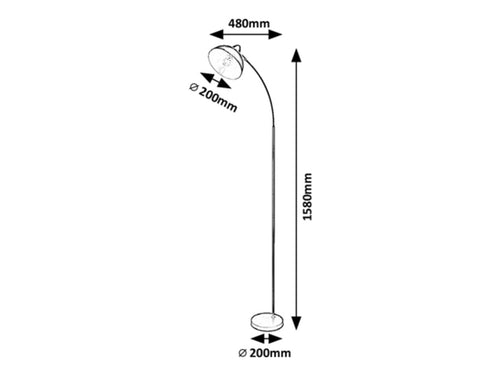 Lampadar DARON 5241