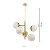 Lustra BOMBAZINE BOM0535 Lucente - Home & Lighting