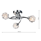 Lustra SEATTLE SEA5350 Lucente - Home & Lighting