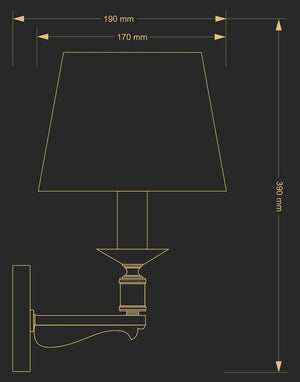 Aplica Merano Mer-K-1(P/A) Lucente - Home & Lighting