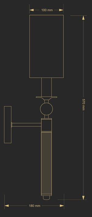 Aplica Ruta Rut-K-1(Z/A) Lucente - Home & Lighting