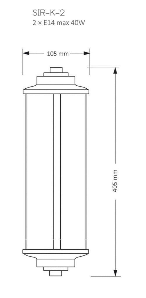 Aplica SIRI SIR-K-2(P) Lucente - Home & Lighting