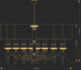 Candelabru Sparone Spa-Zw-8(Z/A) Lucente - Home & Lighting