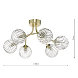 Lustra YISKA YIS6435 Lucente - Home & Lighting