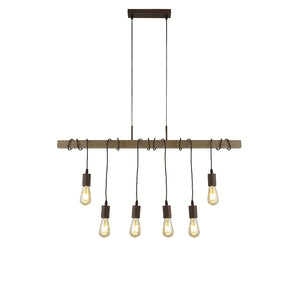 Lustra Barn 4876-6Br Lucente - Home & Lighting