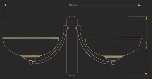 Aplica N N-K-2(P) Lucente - Home & Lighting