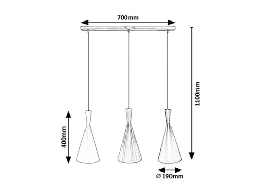 Lustra TRINCOLA 5312 Lucente - Home & Lighting