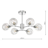 Lustra TYKA TYK6450 Lucente - Home & Lighting