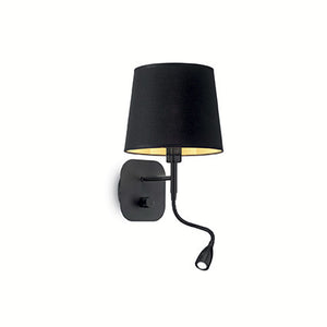 Aplica Nordik Ap2 Nero 158242 Lucente - Home & Lighting