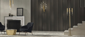 Lampadar Safi 8855.3 / Gold Lucente - Home & Lighting