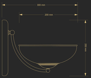 Aplica N N-K-1(P) Lucente - Home & Lighting