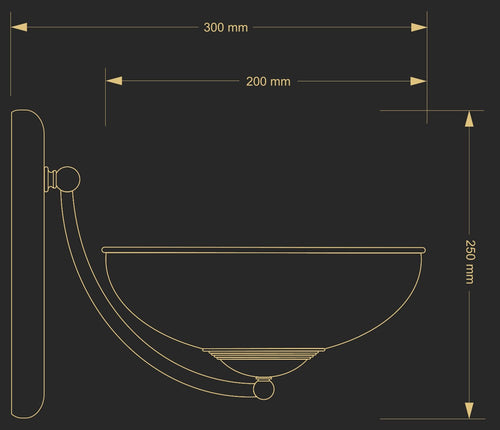 Aplica N N-K-1(P) Lucente - Home & Lighting