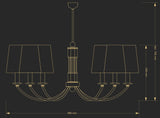 Candelabru Atalia Ata-Zw-6(Z/A) Lucente - Home & Lighting