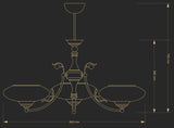 Candelabru Casamia Cas-Zw-3(P) Lucente - Home & Lighting