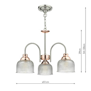 Lustra WHARFDALE WHA0346 Lucente - Home & Lighting