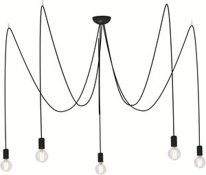 Lustra Spider Black 6788 Lucente - Home & Lighting