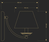 Aplica N N-K-1(P/A) Lucente - Home & Lighting