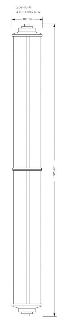 Aplica SIRI SIR-K-4(ZM) Lucente - Home & Lighting