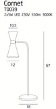 Veioza Cornet T0039 Lucente - Home & Lighting