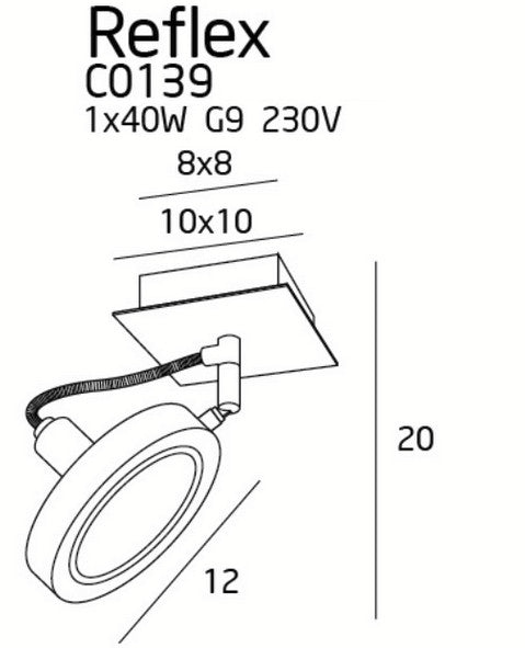 Aplica Reflex C0139 Lucente - Home & Lighting