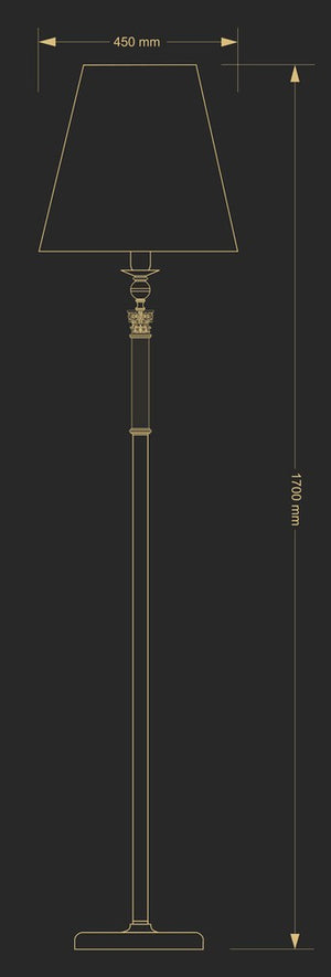 Lampadar Merano Mer-Ls-1(P/A) Lucente - Home & Lighting