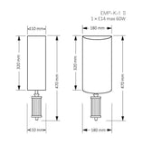 Aplica EMPOLI EMP-K-1(Z)II Aplice Clasice Lucente