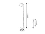 Lampadar MALIA 3096 Lucente - Home & Lighting